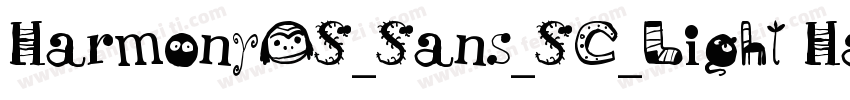HarmonyOS_Sans_SC_Light HarmonyOS_S字体转换